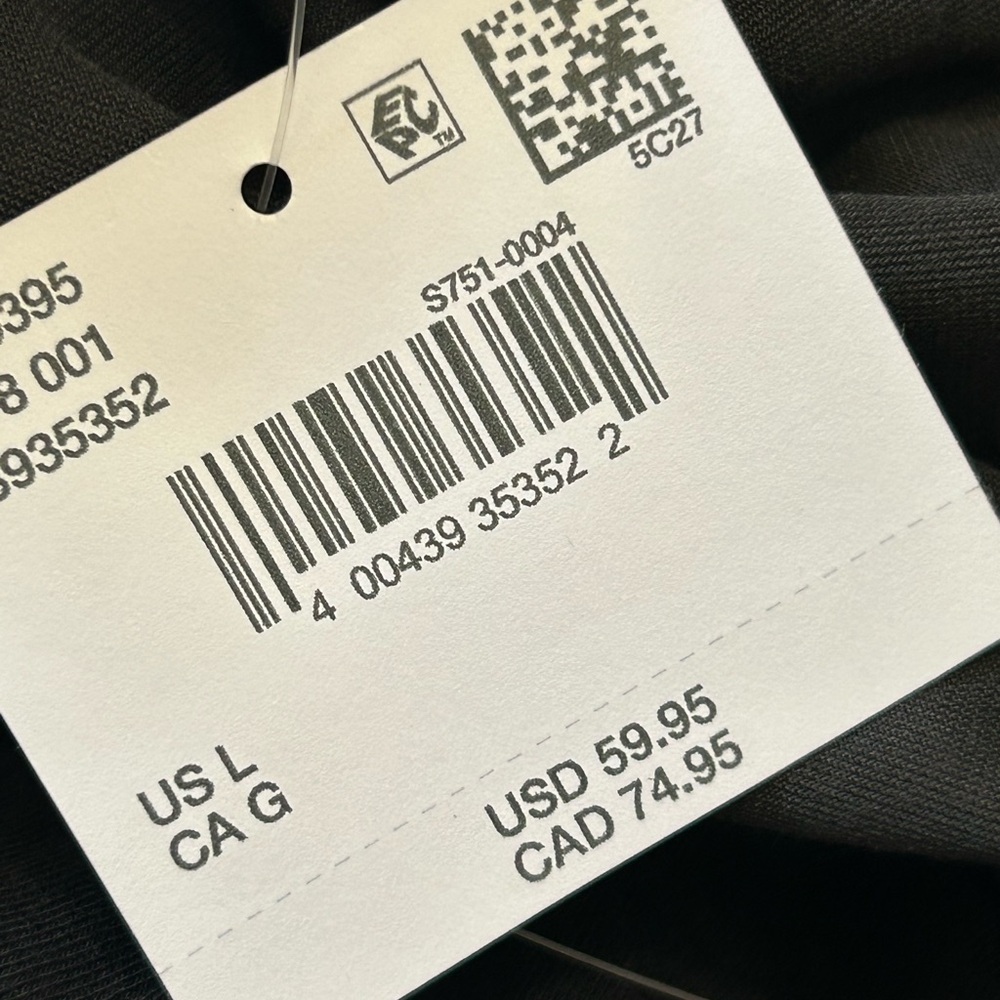 American Eagle Black Skater Dress | Size Large | NWT - Picture 10 of 10
